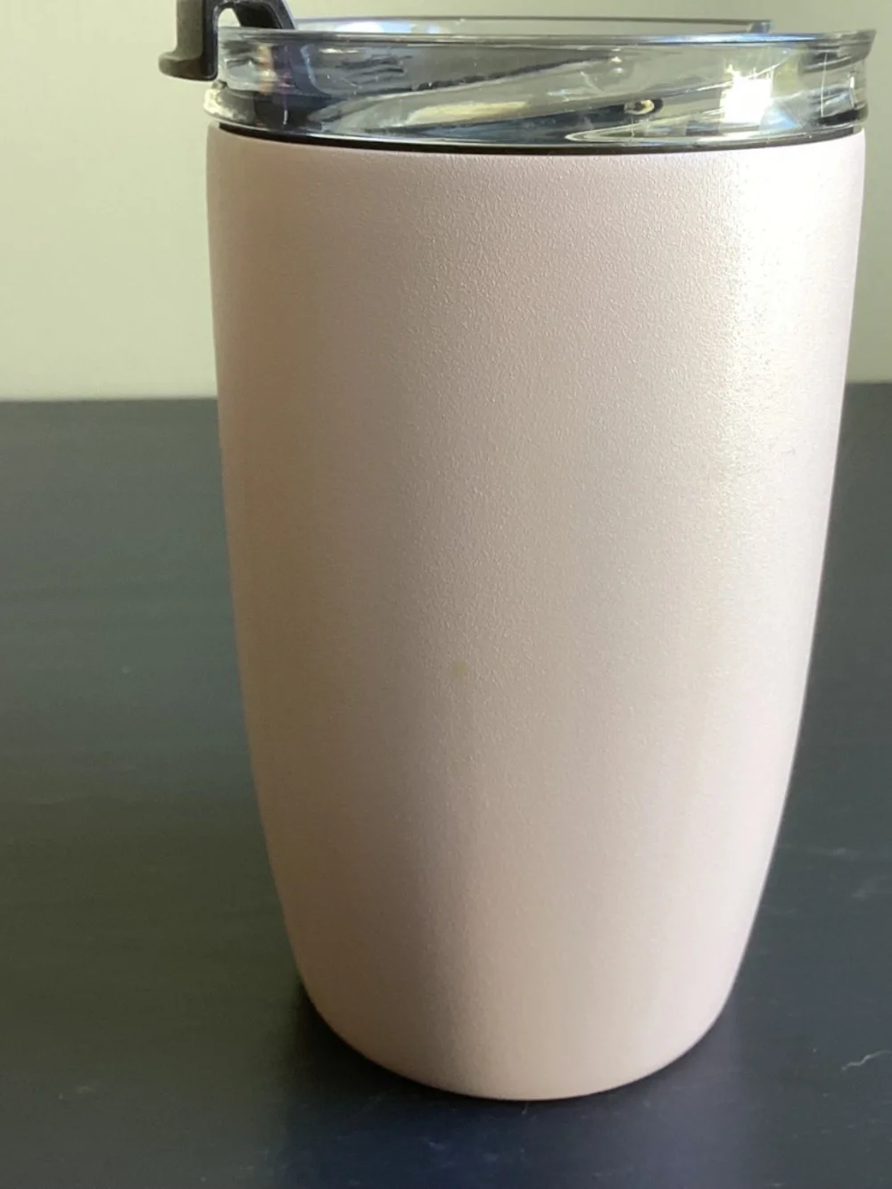 Simple Modern Wine Tumbler with Lid Pink Stainless Steel 12oz